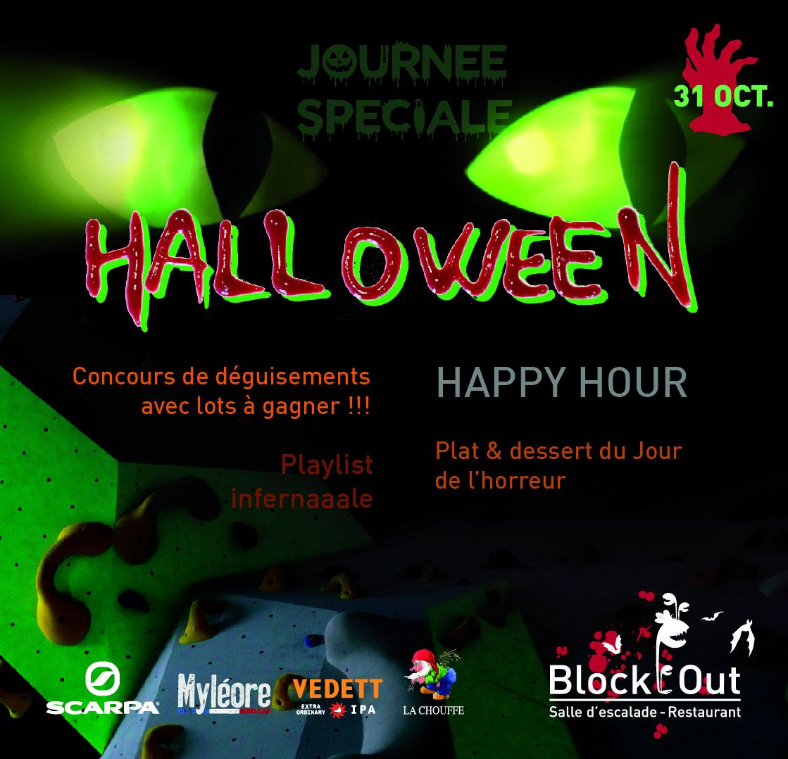 JEUDI 31/10 "B'ON HALLOWEEN"